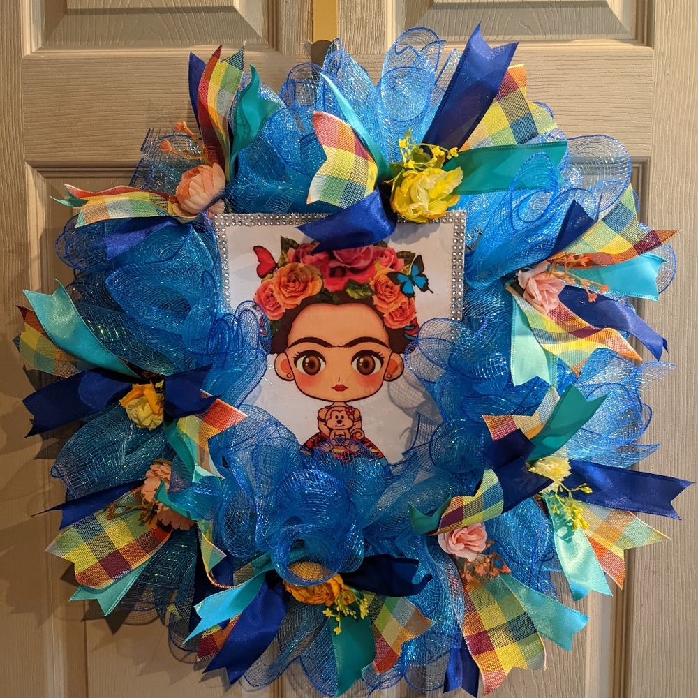Frida Mesh wreath